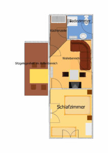 Ahlbeck Grundriss Ferienwohnung Waldstraße